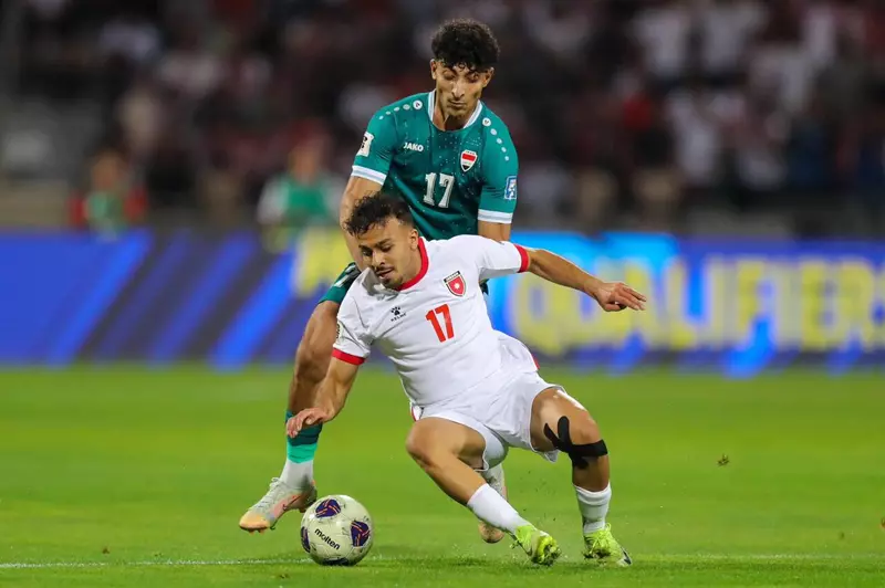 العراق يحقق فوزاً مثيراً على الأردن بأهداف جاسم في تصفيات كأس العالم 2026